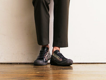 SPINGLE (スピングル) SPM-167 ブラック メンズ レディース スニーカー レザー