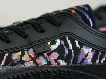 SPINGLE (スピングル) SPM-181 ブラック メンズ レディース スニーカー 金襴