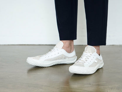 SPINGLE (スピングル) SPM-181 ホワイト メンズ レディース スニーカー 金襴