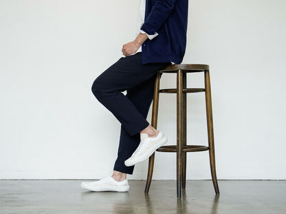 SPINGLE (スピングル) SPM-181 ホワイト メンズ レディース スニーカー 金襴