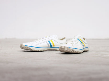 SPINGLE (スピングル) SPM-168 ホワイト/ブルー メンズ レディース スニーカー レザー