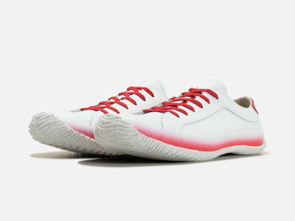 SPINGLE (スピングル) SPM-108 ホワイト/レッド メンズ レディース スニーカー レザー