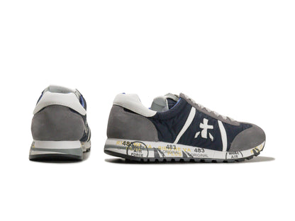 PREMIATAのスニーカー「600e」の後ろ向きの商品画像