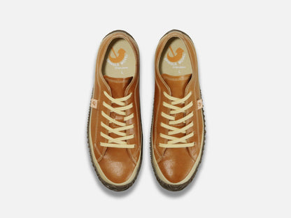 SPINGLE MOVEのスニーカー「SPM-110 Light Brown」の上から見た商品画像