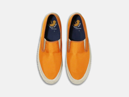 SPINGLE MOVEのスニーカー「SPM-295 Orange」の上から見た商品画像