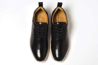 THIRTY THREEのスニーカー「TT-102 Black」の上から見た商品画像