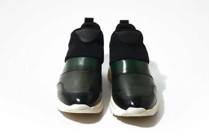 THIRTY THREEのスニーカー「TT-103 Green」の前向きの商品画像