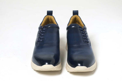 THIRTY THREEのスニーカー「TT-105 Navy」の前向きの商品画像